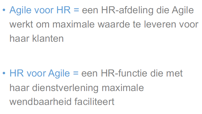 Agile HR kort